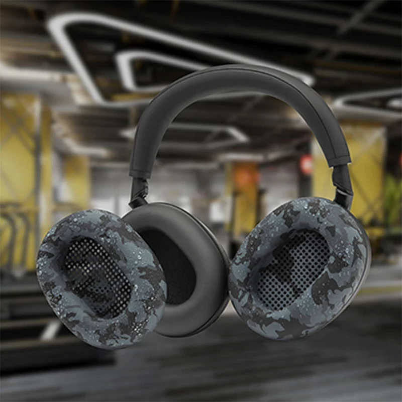 Wicked Cushions Sony WH-1000XM6 Earpad Sweat Covers - WC SweatZ XM6 (90s Black, Black Camo, Black, Midnight Blue, Platinum Silver)