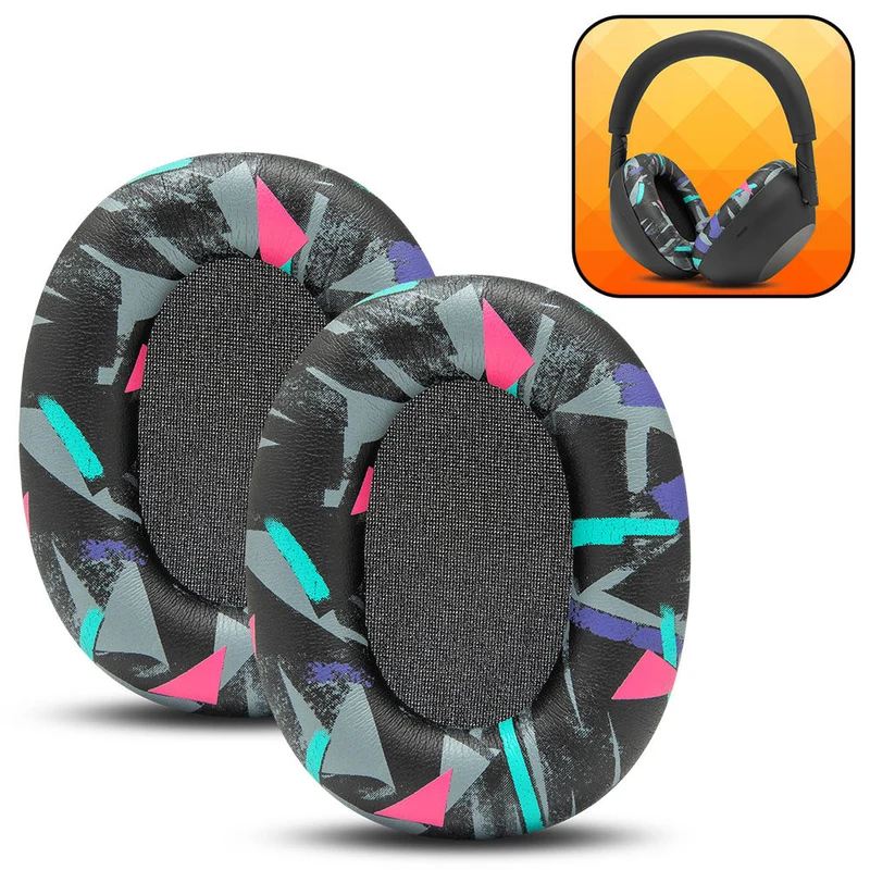 Wicked Cushions WC PadZ XM6 - Replacement Ear Pads For Sony WH-1000XM6 (90s Black, Black Camo, Black, Midnight Blue, Platinum Silver)