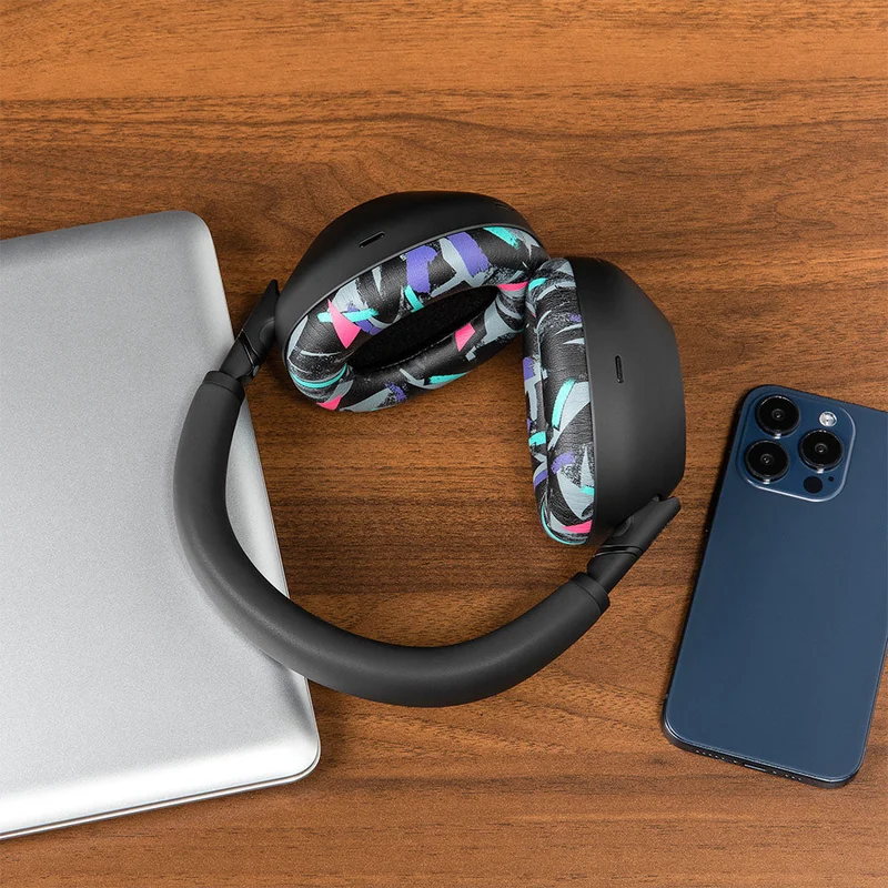 Wicked Cushions WC PadZ XM6 - Replacement Ear Pads For Sony WH-1000XM6 (90s Black, Black Camo, Black, Midnight Blue, Platinum Silver)