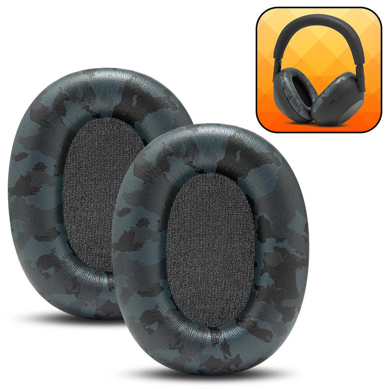 Wicked Cushions WC PadZ XM6 - Replacement Ear Pads For Sony WH-1000XM6 (90s Black, Black Camo, Black, Midnight Blue, Platinum Silver)