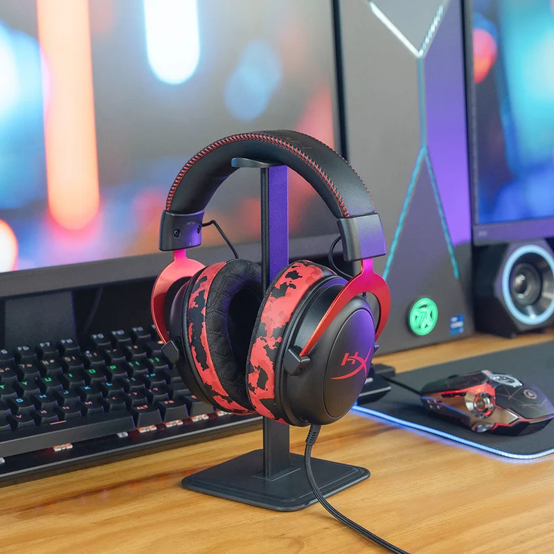 Wicked Cushions WC FreeZe HyperX Cloud - Cooling Gel Earpads For HyperX Cloud Series (90s Black, Black Camo, Black, Red Camo, Speed Racer)