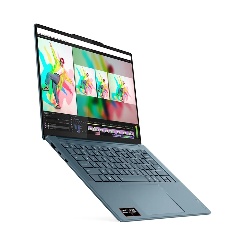 Lenovo Yoga Pro 7 14AKP10 83KG001NPH Copilot+ PC Laptop (Tidal Teal) | 14.5" 3K (2944x1840) OLED | Ryzen AI 7 350 | 32GB RAM | 1TB SSD | AMD Radeon 860M Graphics | Windows 11 Home | MS Office Home 2024 + MS 365 Basic + Yoga Sleeve