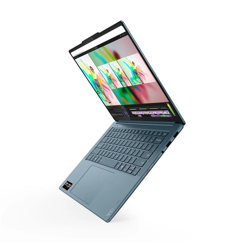 Lenovo Yoga Pro 7 14AKP10 83KG001NPH Copilot+ PC Laptop (Tidal Teal) | 14.5" 3K (2944x1840) OLED | Ryzen AI 7 350 | 32GB RAM | 1TB SSD | AMD Radeon 860M Graphics | Windows 11 Home | MS Office Home 2024 + MS 365 Basic + Yoga Sleeve