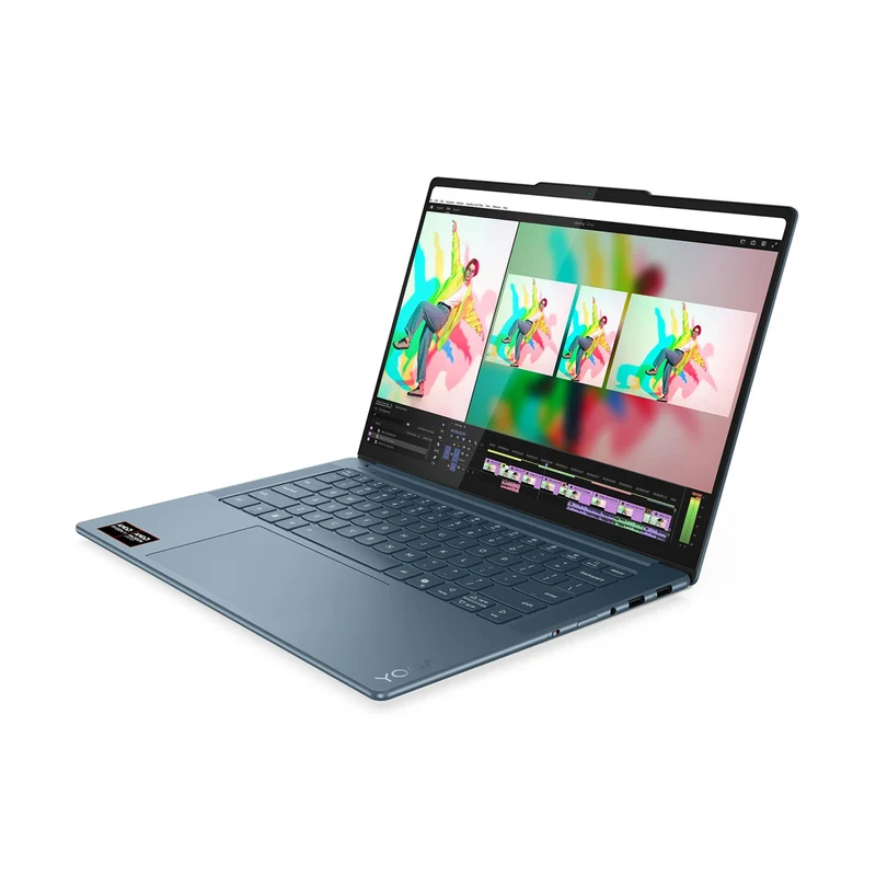 Lenovo Yoga Pro 7 14AKP10 83KG001NPH Copilot+ PC Laptop (Tidal Teal) | 14.5" 3K (2944x1840) OLED | Ryzen AI 7 350 | 32GB RAM | 1TB SSD | AMD Radeon 860M Graphics | Windows 11 Home | MS Office Home 2024 + MS 365 Basic + Yoga Sleeve