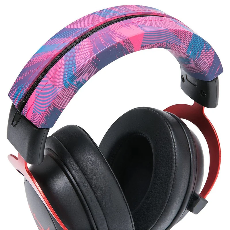 Wicked Cushions WC BandZ HyperX Headband Cover for HyperX Cloud Headphone (90s Black, Black Camo, Red Camo, Speed Racer, Black)