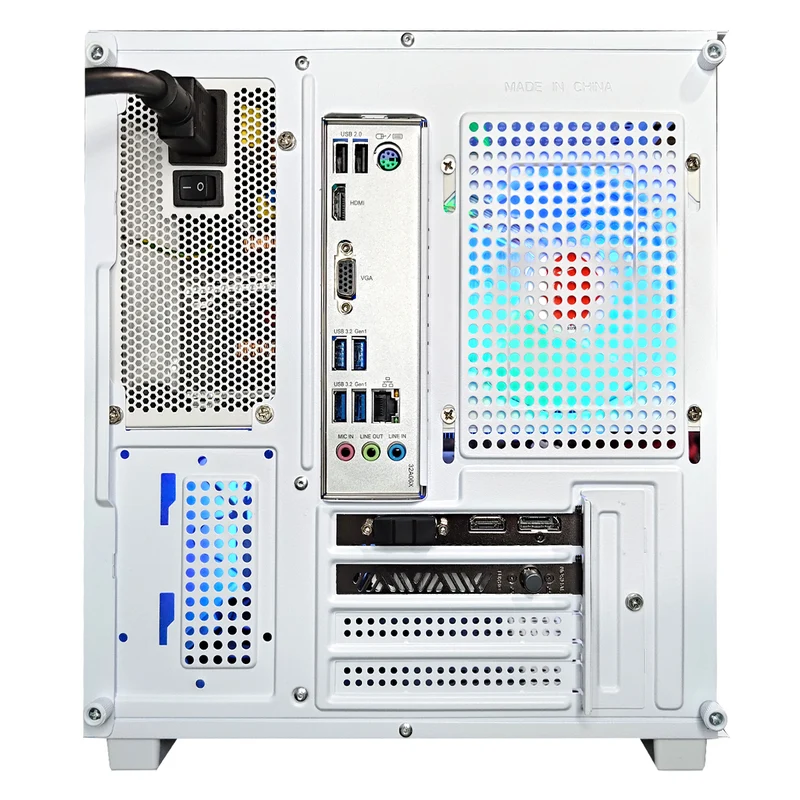 Alpha Apollo A275 White Gaming | AMD Ryzen 5 5500 | 16 GB RAM | 512GB SSD | RTX 3050 | Windows 11 Pro