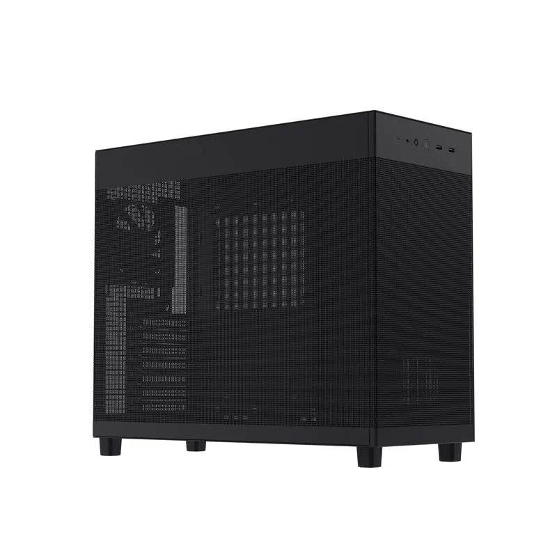 Asus Prime AP303 Mesh Panel ATX PC Case (Black, White)