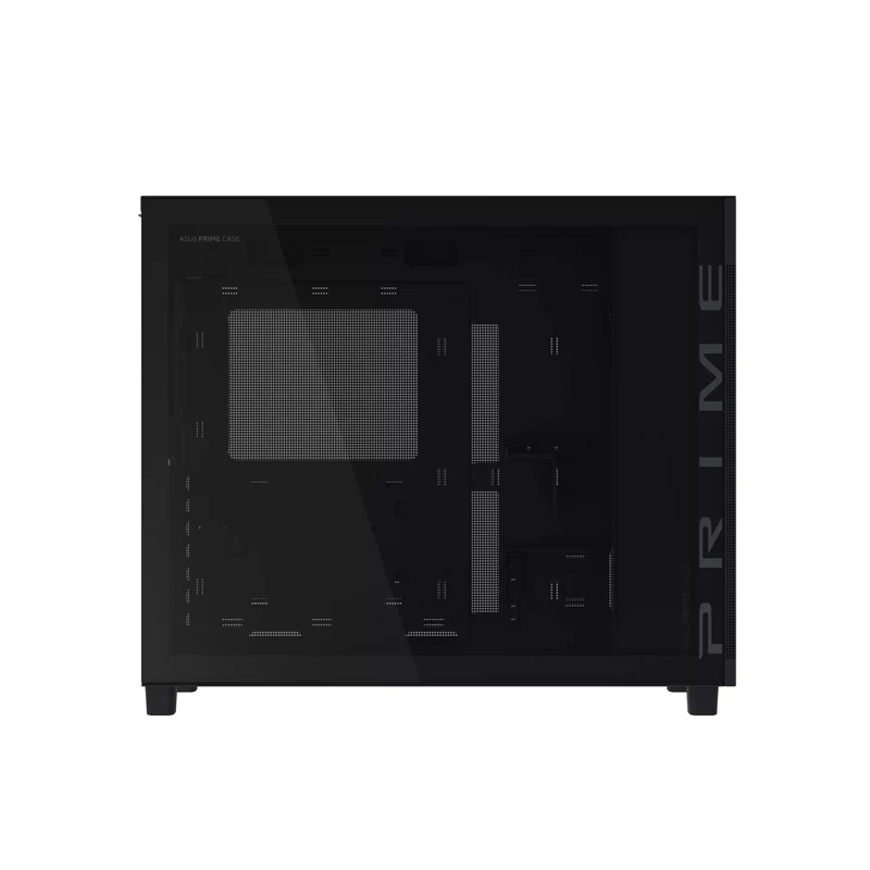 Asus Prime AP303 Tempered Glass Panel ATX PC Case (Black, White)