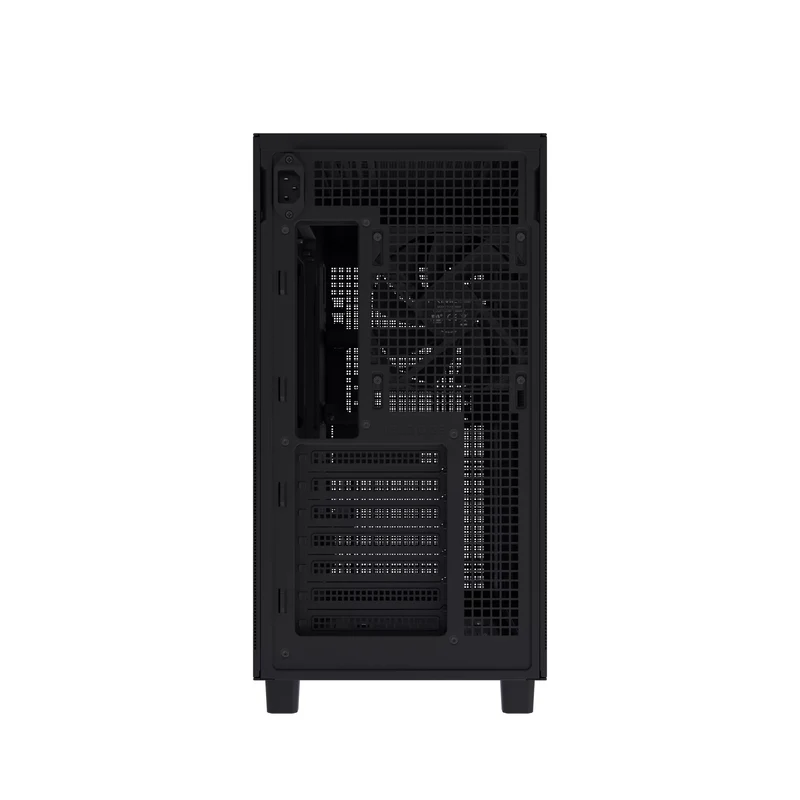 Asus Prime AP303 Tempered Glass Panel ATX PC Case (Black, White)