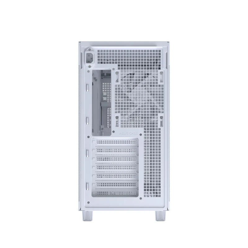 Asus Prime AP303 Tempered Glass Panel ATX PC Case (Black, White)