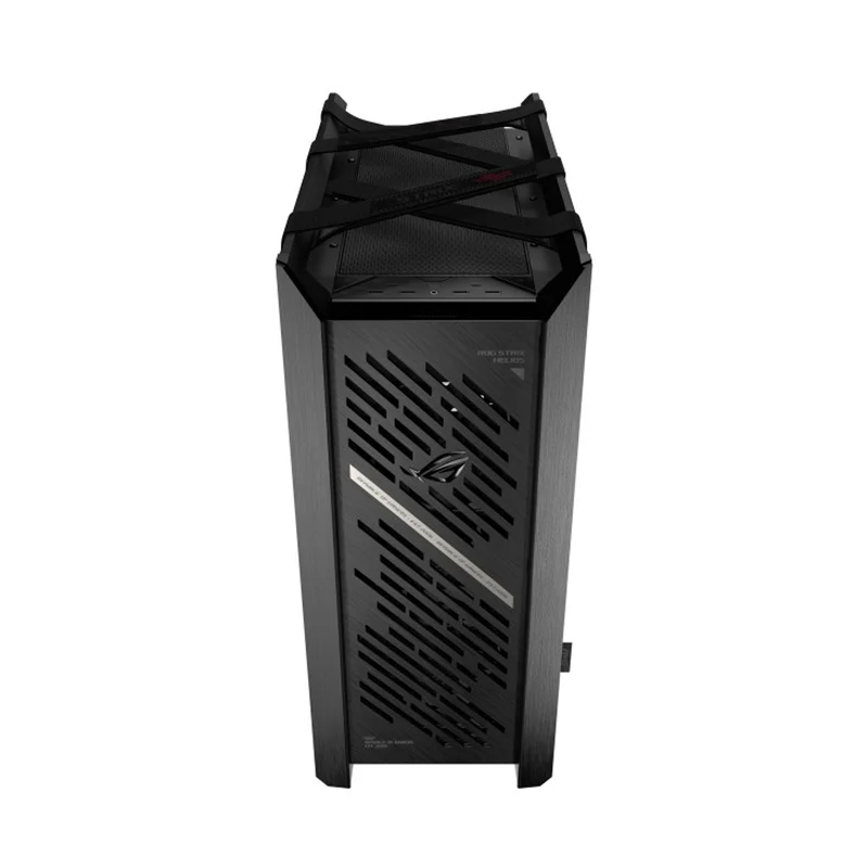 Asus ROG Strix Helios II GX601S EATX Mid-Tower PC Gaming Case with Dual Tempered Glass Side Panels (Black, White)