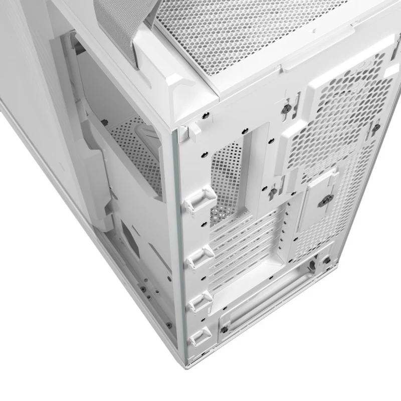 Asus ROG Strix Helios II GX601S EATX Mid-Tower PC Gaming Case with Dual Tempered Glass Side Panels (Black, White)