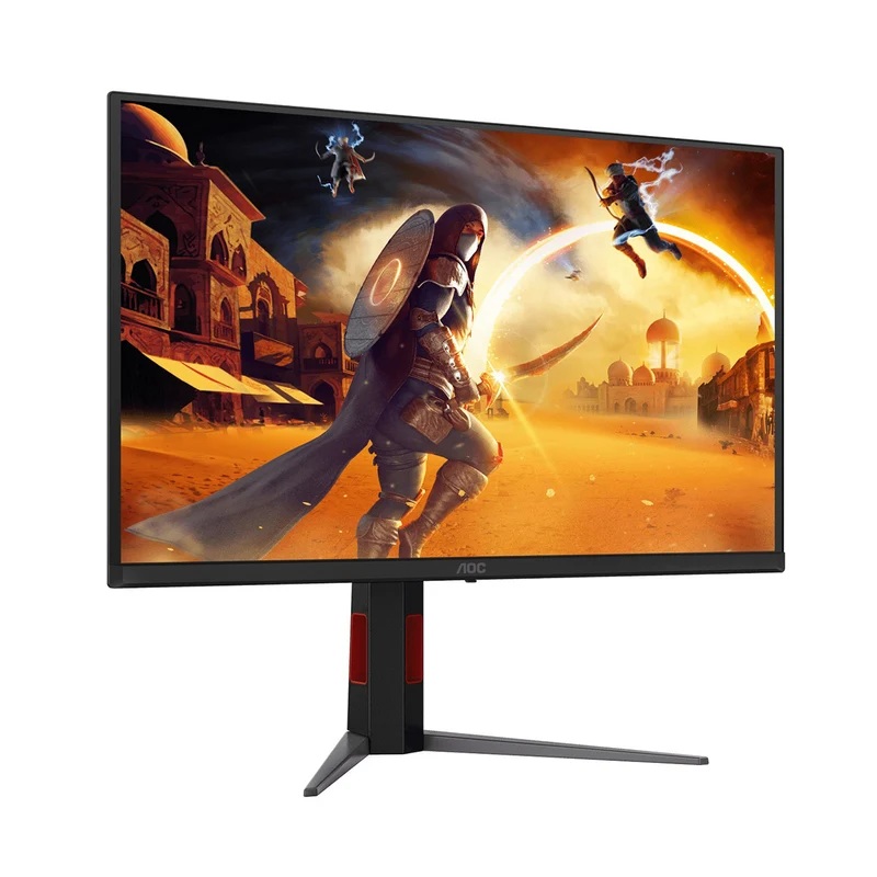 AOC Q27G4KD 26.5" QHD (2560x1440) 500Hz 0.03ms Adaptive-Sync QD-OLED Gaming Monitor with Tilt, Height & Swivel Adjustment (Black/Red)
