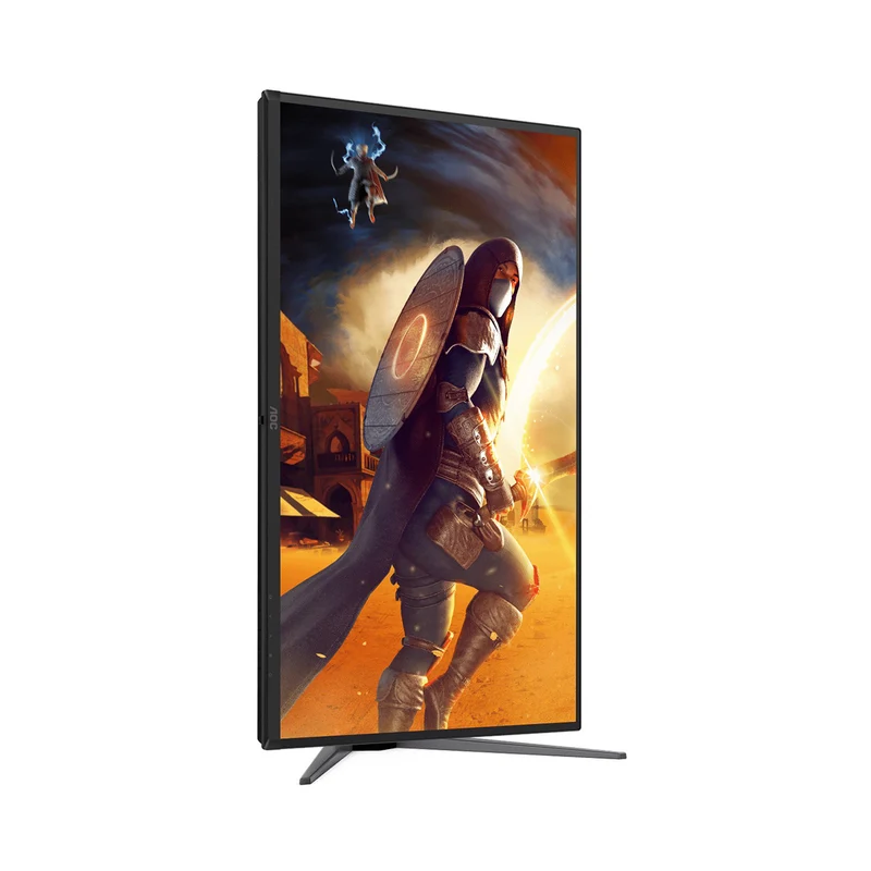 AOC Q27G4KD 26.5" QHD (2560x1440) 500Hz 0.03ms Adaptive-Sync QD-OLED Gaming Monitor with Tilt, Height & Swivel Adjustment (Black/Red)