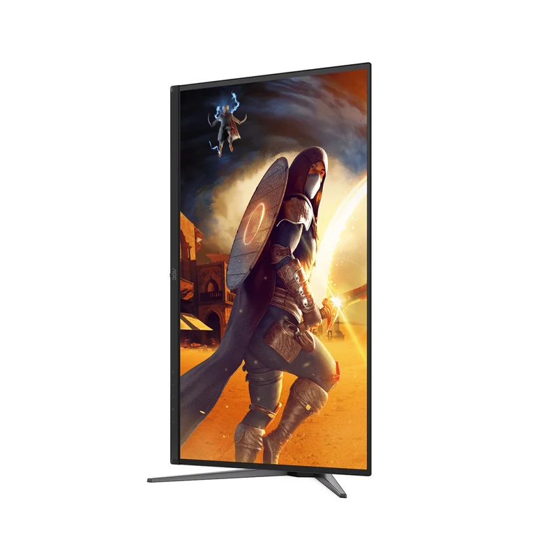 AOC Q27G4KD 26.5" QHD (2560x1440) 500Hz 0.03ms Adaptive-Sync QD-OLED Gaming Monitor with Tilt, Height & Swivel Adjustment (Black/Red)