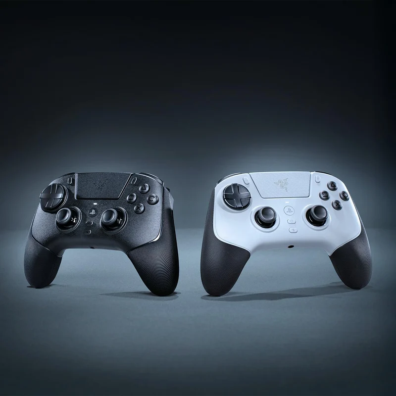 Razer Raiju V3 Pro Wireless Esports Controller for PS5 & PC (Black, White)