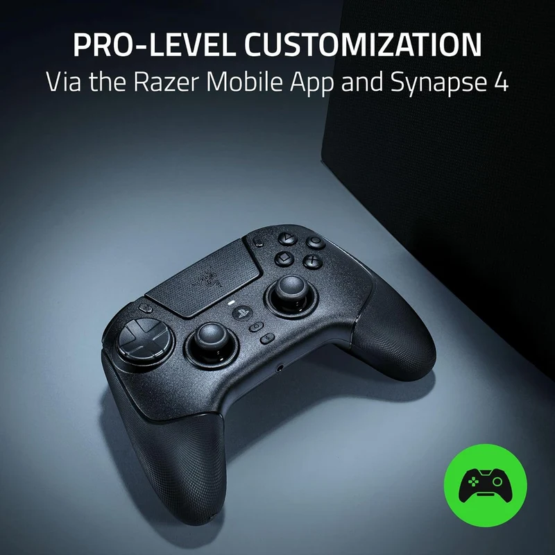 Razer Raiju V3 Pro Wireless Esports Controller for PS5 & PC (Black, White)