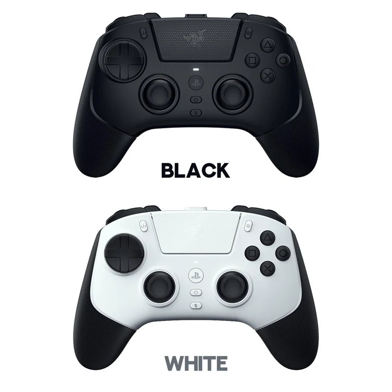 Razer Raiju V3 Pro Wireless Esports Controller for PS5 & PC (Black, White)