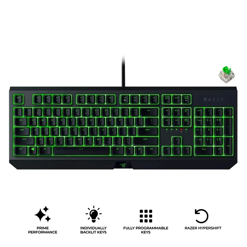 Razer BlackWidow Essential Mechanical Gaming Keyboard (Green Switch)