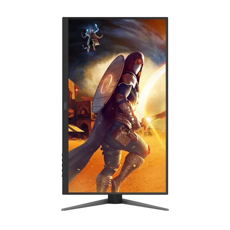 AOC U27G4XM 27" UHD (3840x2160) Dual Mode (4K @ 160Hz or FHD @ 320Hz) 1ms Fast IPS MiniLED Dual Gaming Monitor with Tilt, Height, Pivot & Swivel Adjustment (Black/Red)