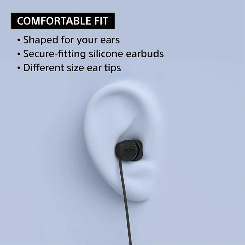 Sony IER-EX15C USB-C Wired Headphones (Black, White, Blue, Pink)