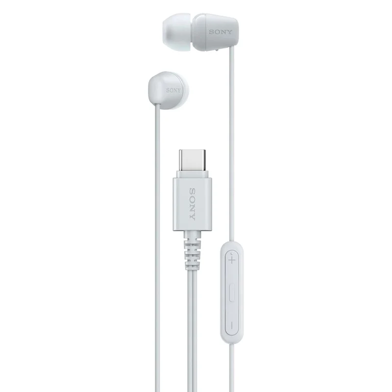 Sony IER-EX15C USB-C Wired Headphones (Black, White, Blue, Pink)