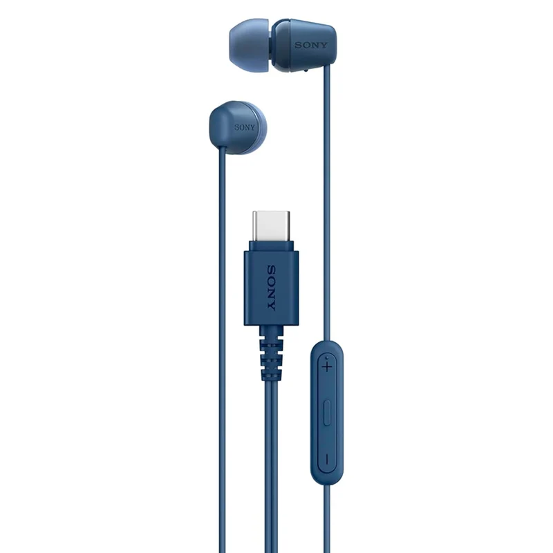 Sony IER-EX15C USB-C Wired Headphones (Black, White, Blue, Pink)