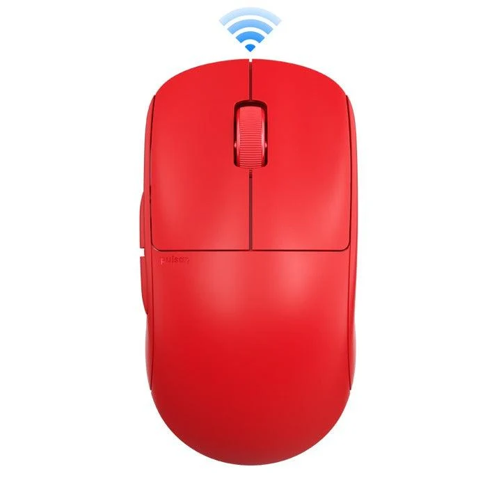 Pulsar X2 Medium Symmetrical Wireless Gaming Mouse (All Red Edition) (PX203)