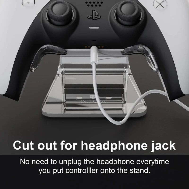 Skull & Co. Phantom Stand For PS5 Controller (Transparent) (ST-PS5-TR)