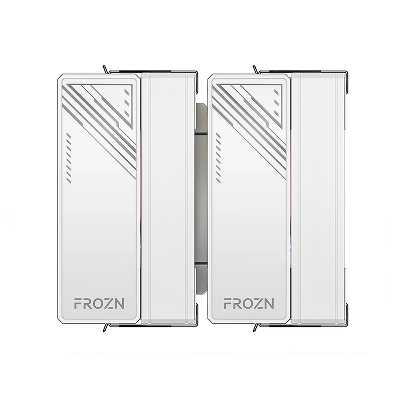 ID-Cooling Frozn A620 Pro SE ARGB Twin Tower CPU Cooler with 2x120mm PWM Fan (White)