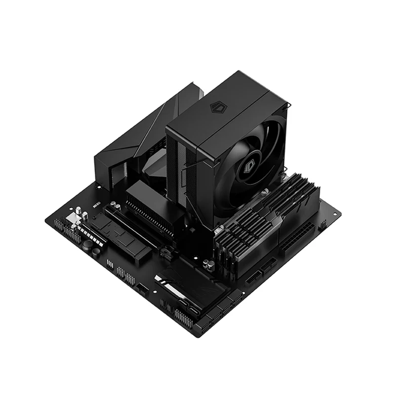 ID-Cooling SE-214-XT V2 CPU Cooler with 120mm PWM Fan (Black)