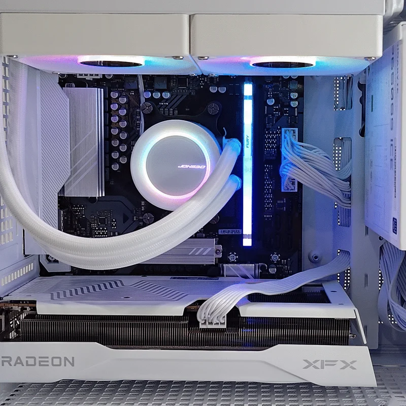 Sigma Z20 White Desktop Gaming PC | Ryzen 5 7500F | 32GB RAM | 1TB SSD | RX 9060 XT | Windows 11 Pro