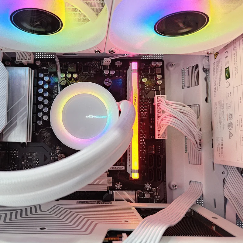 Sigma Z20 White Desktop Gaming PC | Ryzen 5 7500F | 32GB RAM | 1TB SSD | RX 9060 XT | Windows 11 Pro