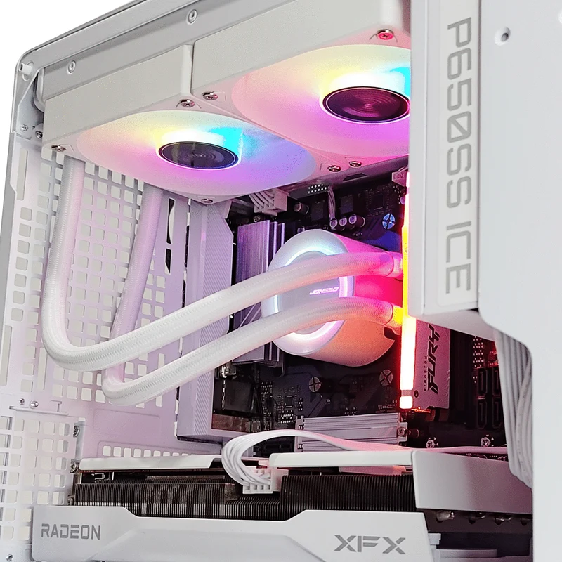 Sigma Z20 White Desktop Gaming PC | Ryzen 5 7500F | 32GB RAM | 1TB SSD | RX 9060 XT | Windows 11 Pro