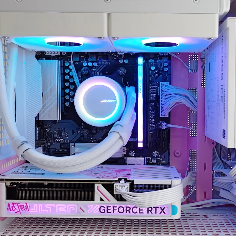 Sigma Z20 Pink/White Desktop Gaming PC | AMD Ryzen 5 7500F | 32GB RAM | 1TB SSD | RTX 5060 Ti OC | Windows 11 Pro