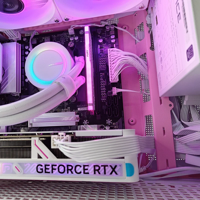 Sigma Z20 Pink/White Desktop Gaming PC | AMD Ryzen 5 7500F | 32GB RAM | 1TB SSD | RTX 5060 Ti OC | Windows 11 Pro
