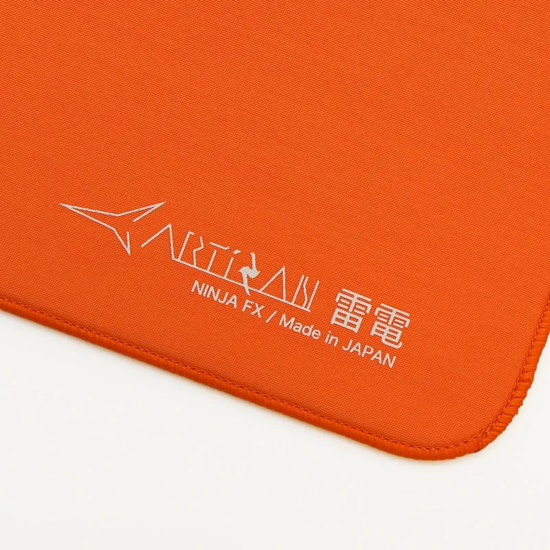 Artisan Ninja FX Raiden Gaming Mousepad - Daidai Orange (XSOFT, SOFT, MID) (L, XL, XXL)