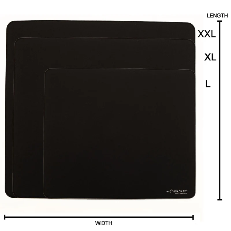 Artisan Ninja FX Key-83 Gaming Mousepad - Black (XSOFT, SOFT, MID) (L, XL, XXL)
