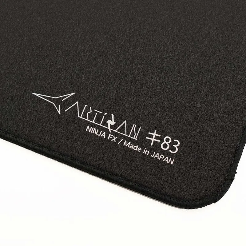 Artisan Ninja FX Key-83 Gaming Mousepad - Black (XSOFT, SOFT, MID) (L, XL, XXL)