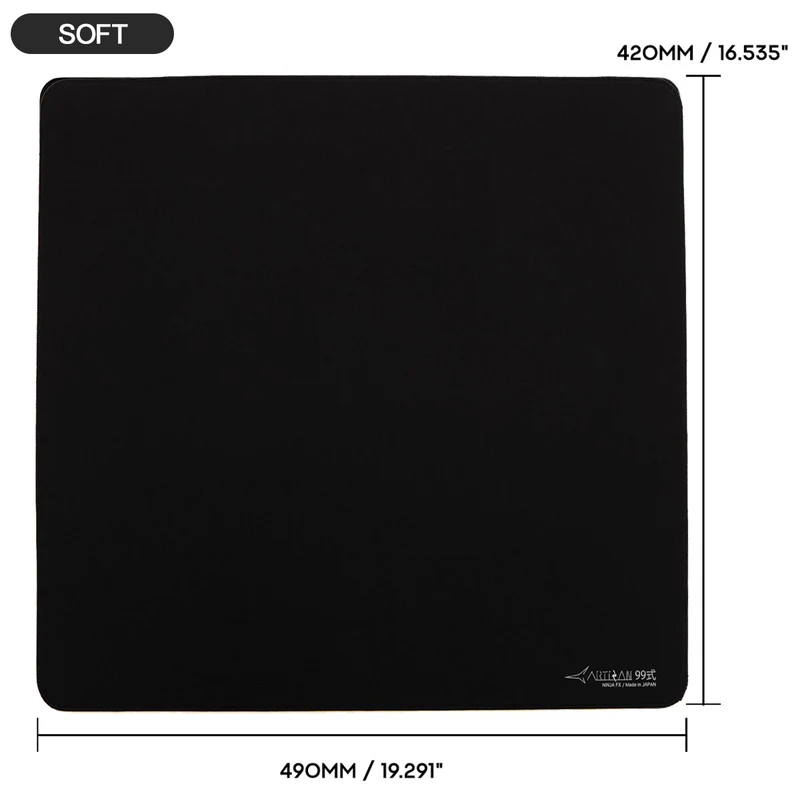 Artisan Ninja FX Type-99 Gaming Mousepad - Black (XSOFT, SOFT, MID) (L, XL, XXL)