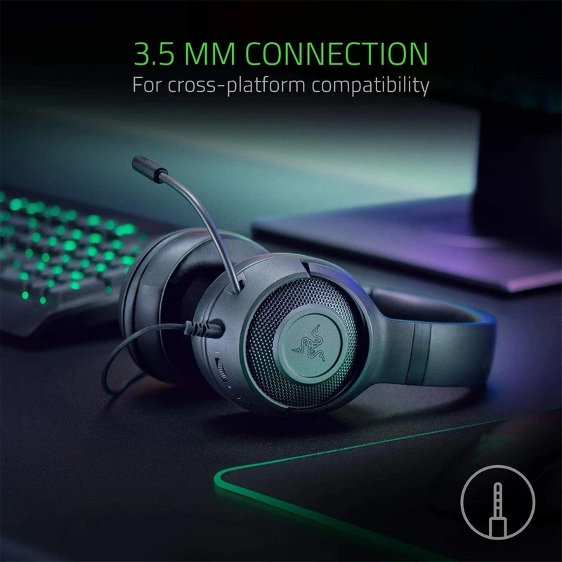 RAZER KRAKEN X MULTI-PLATFORM WIRED GAMING HEADSET (BLACK)