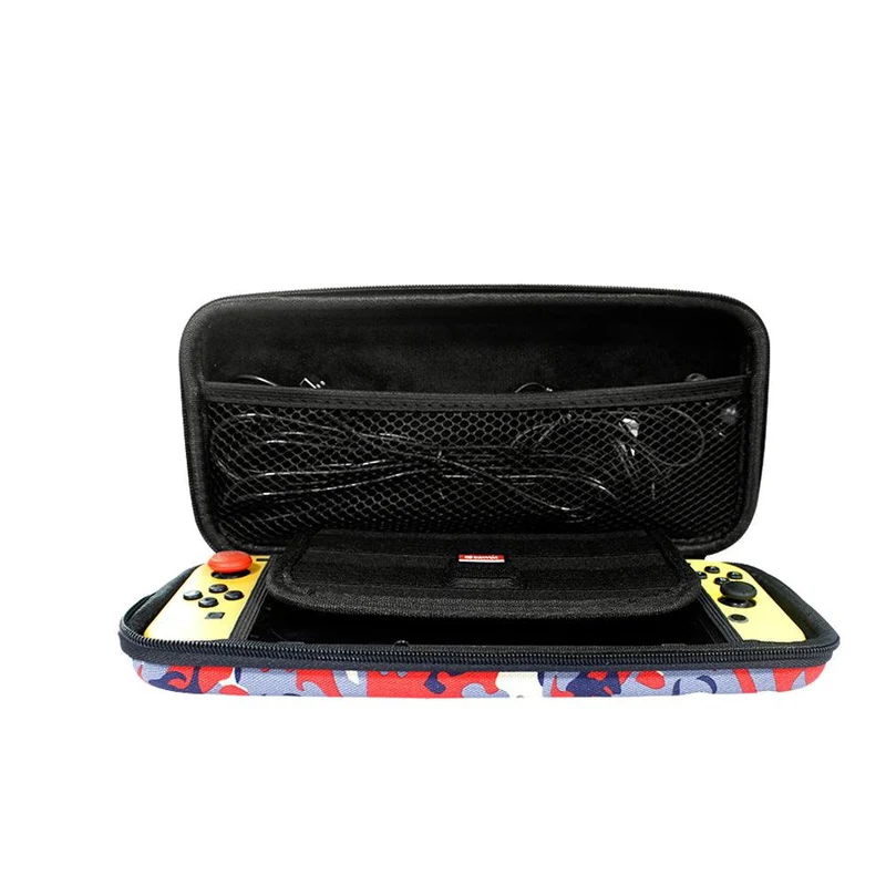 IPEGA PORTABLE TRAVEL CARRYING CASE RED CAMOUFLAGE FOR N-SWITCH (PG-SW015)