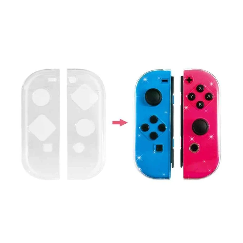 DOBE NSW JOY-CON CRYSTAL CASE TPU PROTECTIVE CASE FOR SWITCH TNS-1850