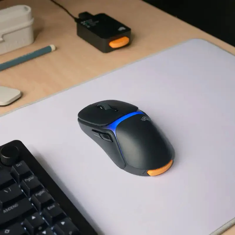 Glorious Model O3 8K Polling Ultralight RGB Wireless Gaming Mouse (Black, White) (GLO-O3-WL-BLK, GLO-O3-WL-WHT)