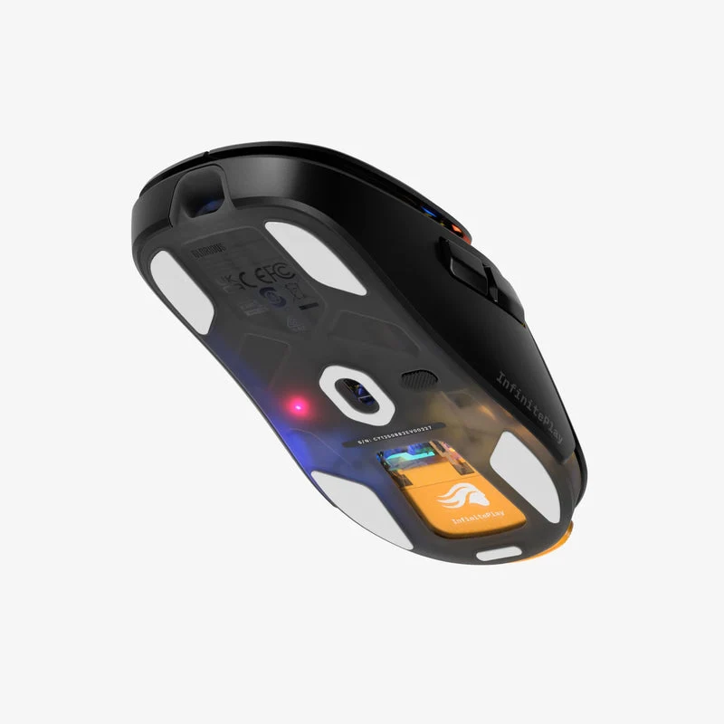 Glorious Model O3 8K Polling Ultralight RGB Wireless Gaming Mouse (Black, White) (GLO-O3-WL-BLK, GLO-O3-WL-WHT)
