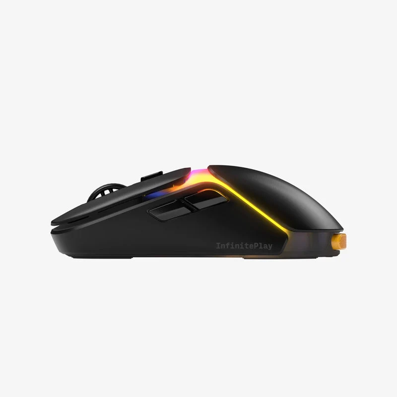 Glorious Model O3 8K Polling Ultralight RGB Wireless Gaming Mouse (Black, White) (GLO-O3-WL-BLK, GLO-O3-WL-WHT)