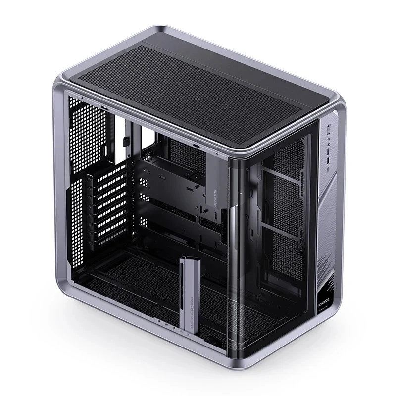 Jonsbo BO400CG ATX Top Front Interchangeable Glass PC Case (Grey)