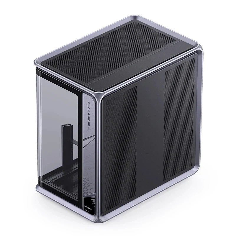 Jonsbo BO400CG ATX Top Front Interchangeable Glass PC Case (Grey)