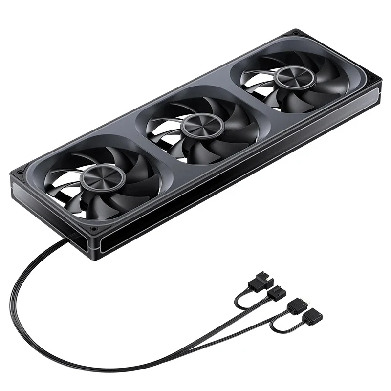 Jonsbo ZA-360 360mm ARGB Infinity Mirror Series Fan (Black, White) (ZA-360B, ZA-360W)
