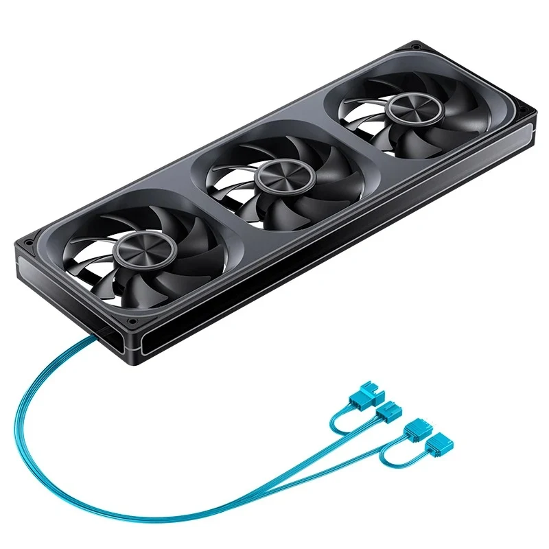 Jonsbo ZA-360 360mm ARGB Infinity Mirror Series Fan (Black, White) (ZA-360B, ZA-360W)